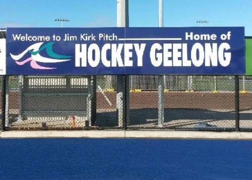 Hockey Geelong Sign