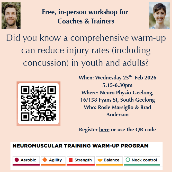 Neuromuscular Warmup Training