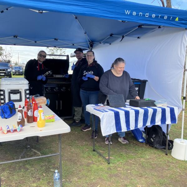 Thank You Saints Hc For The Bbq!
