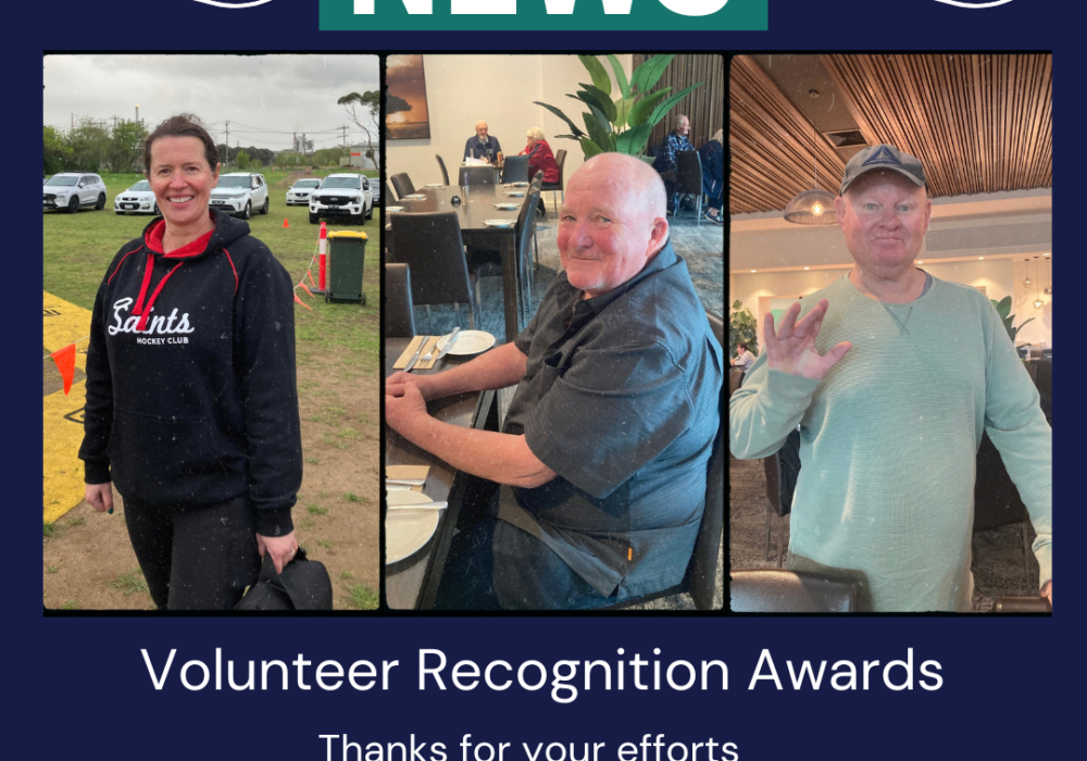 Volunteer Awards September