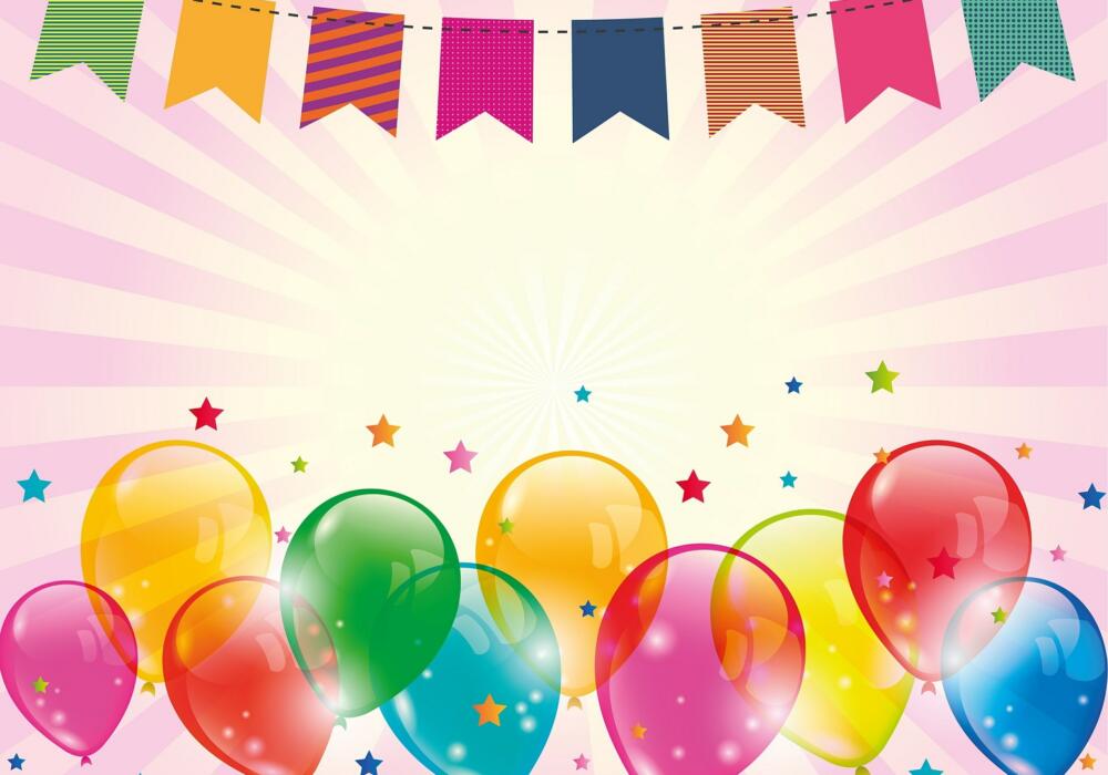 Balloons And Banner