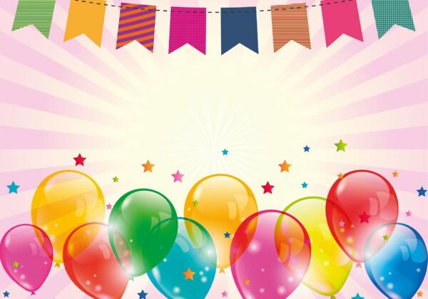 Balloons And Banner
