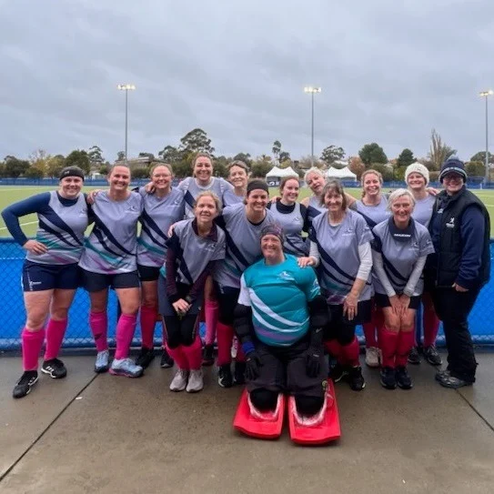 Well done to the dedicated hockey enthusiasts who travelled to Bendigo last weekend to represent Hockey Geelong at the Victorian Senior Country Championships.

It was a very typical King’s/Queen’s Birthday weekend with the rain keeping the teams company for much of the time.

Thanks to Georgie van Beek for co-ordinating the Women’s Masters team, and to Peter Hill, Daniel Glenn, Luke Cazaly and others who marshalled the troops for the open men’s team.

https://www.hockeygeelong.asn.au/2025/06/victorian-senior-country-championships-2