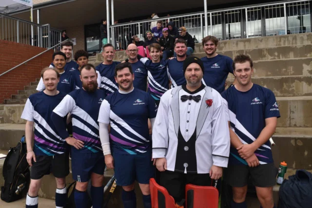 Thanks to Peter Hill for managing the Hockey Geelong team in the Open Men's competition at the Kings Birthday tournament held in Bendigo.

Hockey Geelong entered a team into this tournament but we did not initially have enough players to fill the team. Luckily, Jake managed to find some extras and the team took to the field with enthusiasm.

The team did not manage to win any games over the weekend but what they did do was manage to bond together as a team. They improved and worked as a team better in each game.

No negative comments were heard from the players, only positive comments.  I believe that those who participated had fun despite the cold and wet conditions. Thanks to all who participated.