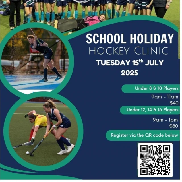 Got your registration in yet for the School Holiday Hockey Clinic?

Nic Brydon, Hockey Geelong Junior Development Coach and Hockey Geelong Sharks senior players will be there to lead the day and provide some great tips and skills learning.

https://www.hockeygeelong.asn.au/2025/05/school-holiday-clinic-2
